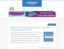 Tablet Screenshot of ontaheen.com